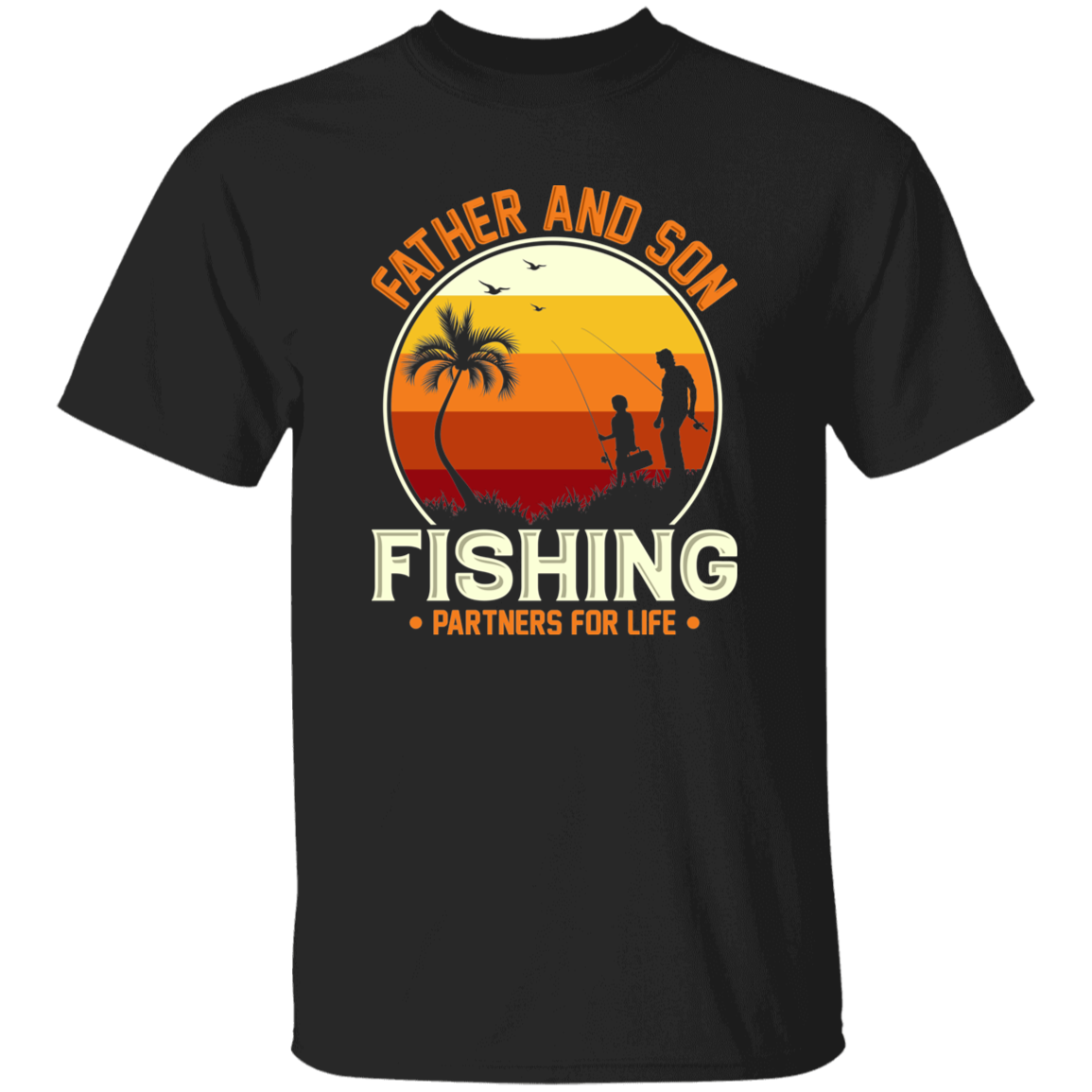 Kid's  Father & Son Fishing Partners  T-Shirt