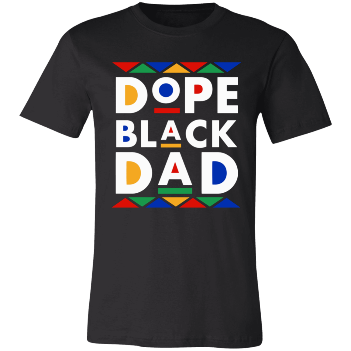 Dope Black Dad  T-Shirt