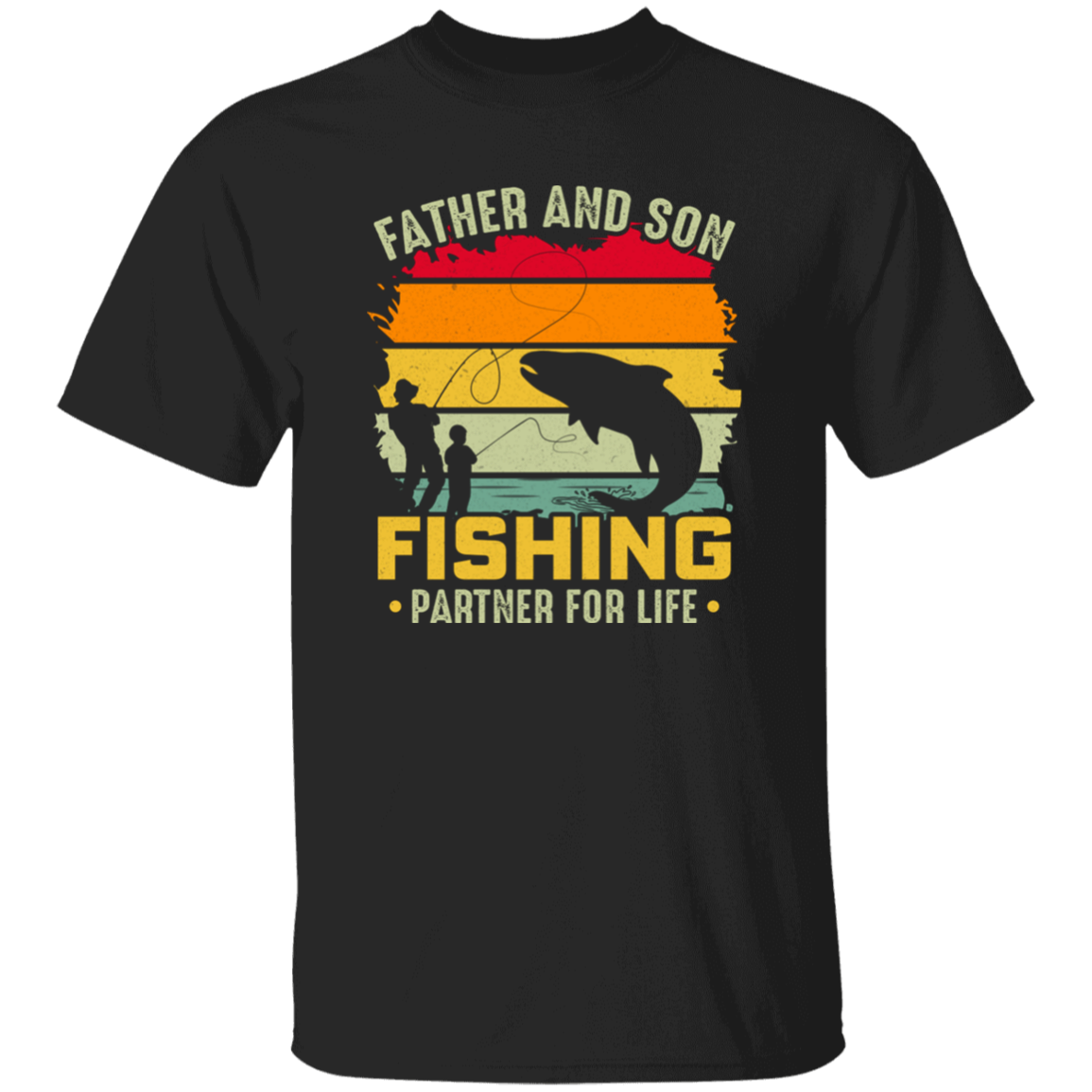 Kid's  Father & Son Fishing  T-Shirt