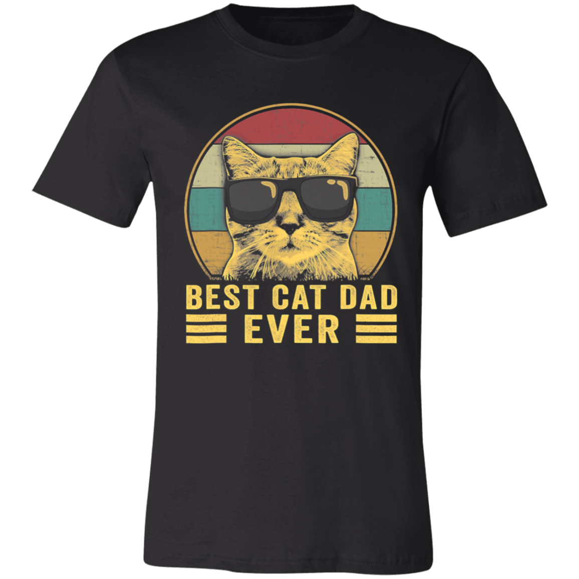 Best Cat Dad Ever!   T-Shirt