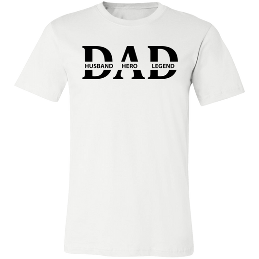 Dad  Husband  Hero Legend   T-Shirt