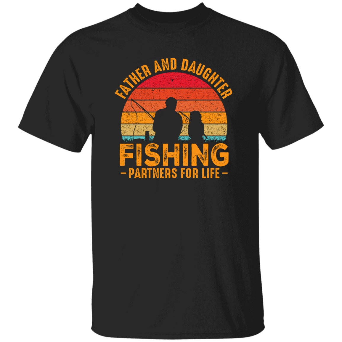 Kid's  Father & Daughter Fishing T-Shirt