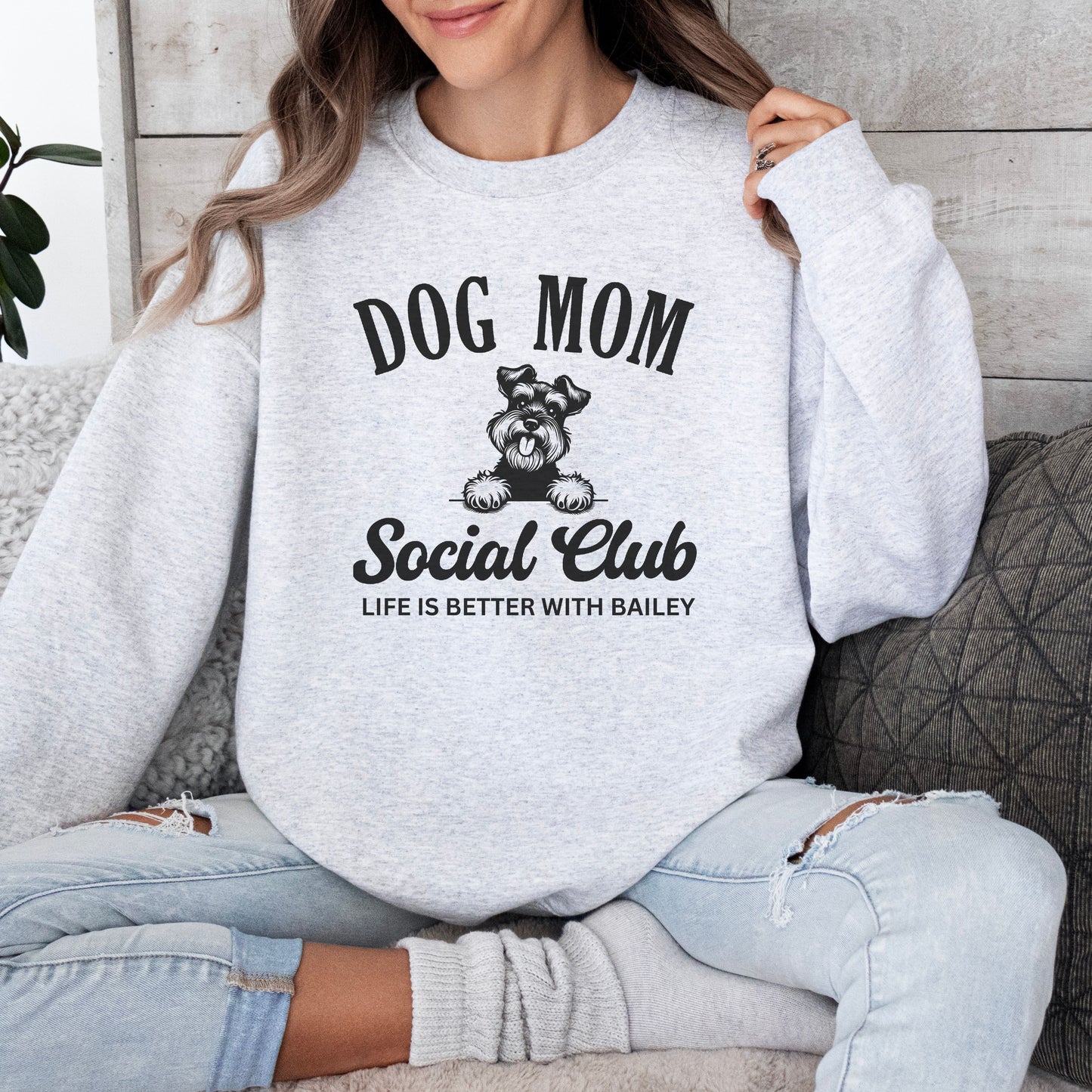 Custom Dog Sweatshirt- Gift for a Dog Owner