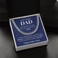 To My Amazing Dad| I'll Always Be Your Little Girl| Cuban Link Chain