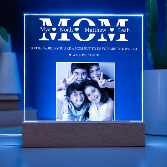 Copy of Copy of Copy of Personalized Mother's Day Acrylic Plaque