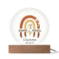 Personalized Aries Astrology Night Light | Acrylic Lamp--