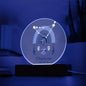 Personalized Capricorn Astrology Night Light | Acrylic Lamp--