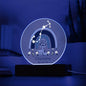 Personalized  Scorpio Astrology Night Light | Acrylic Lamp--