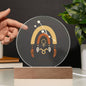 Personalized  Taurus Astrology Night Light | Acrylic Lamp--