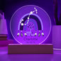 Personalized  Scorpio Astrology Night Light | Acrylic Lamp--