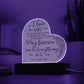 Personalized Heart Acrylic | You're My Everything.