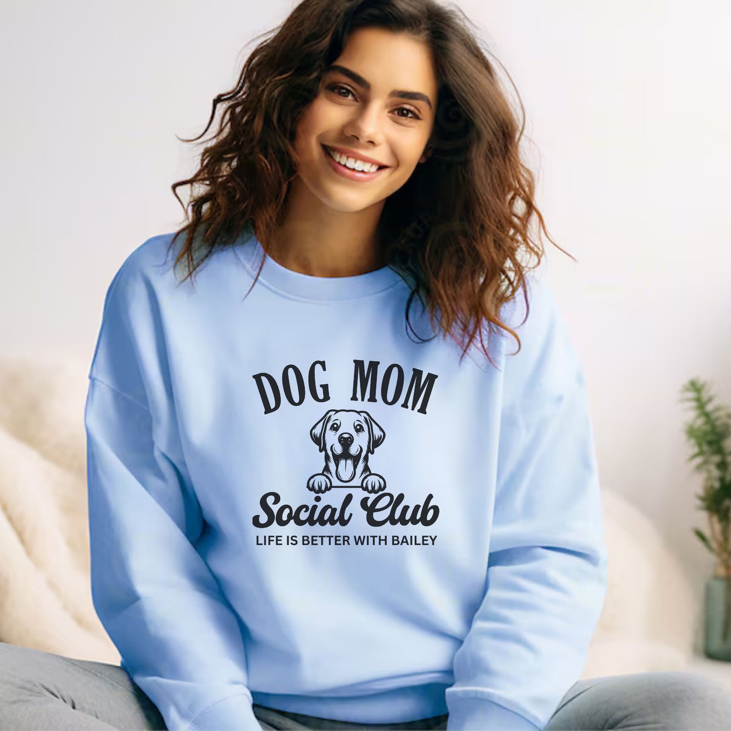 Custom Dog Sweatshirt- Gift for a Dog Owner