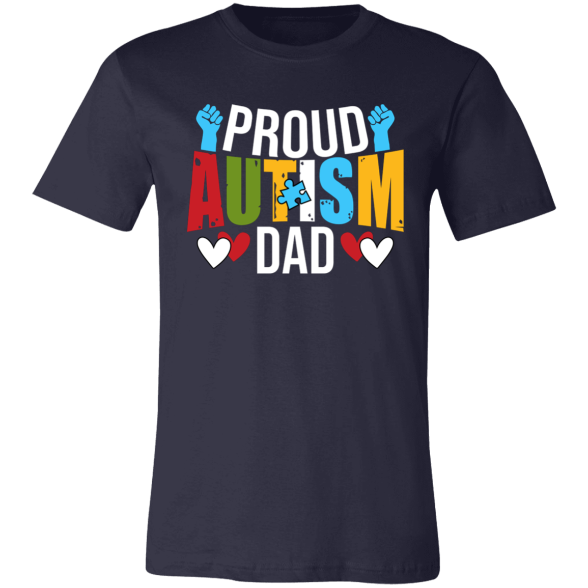 Pround Autism Dad  T-Shirt