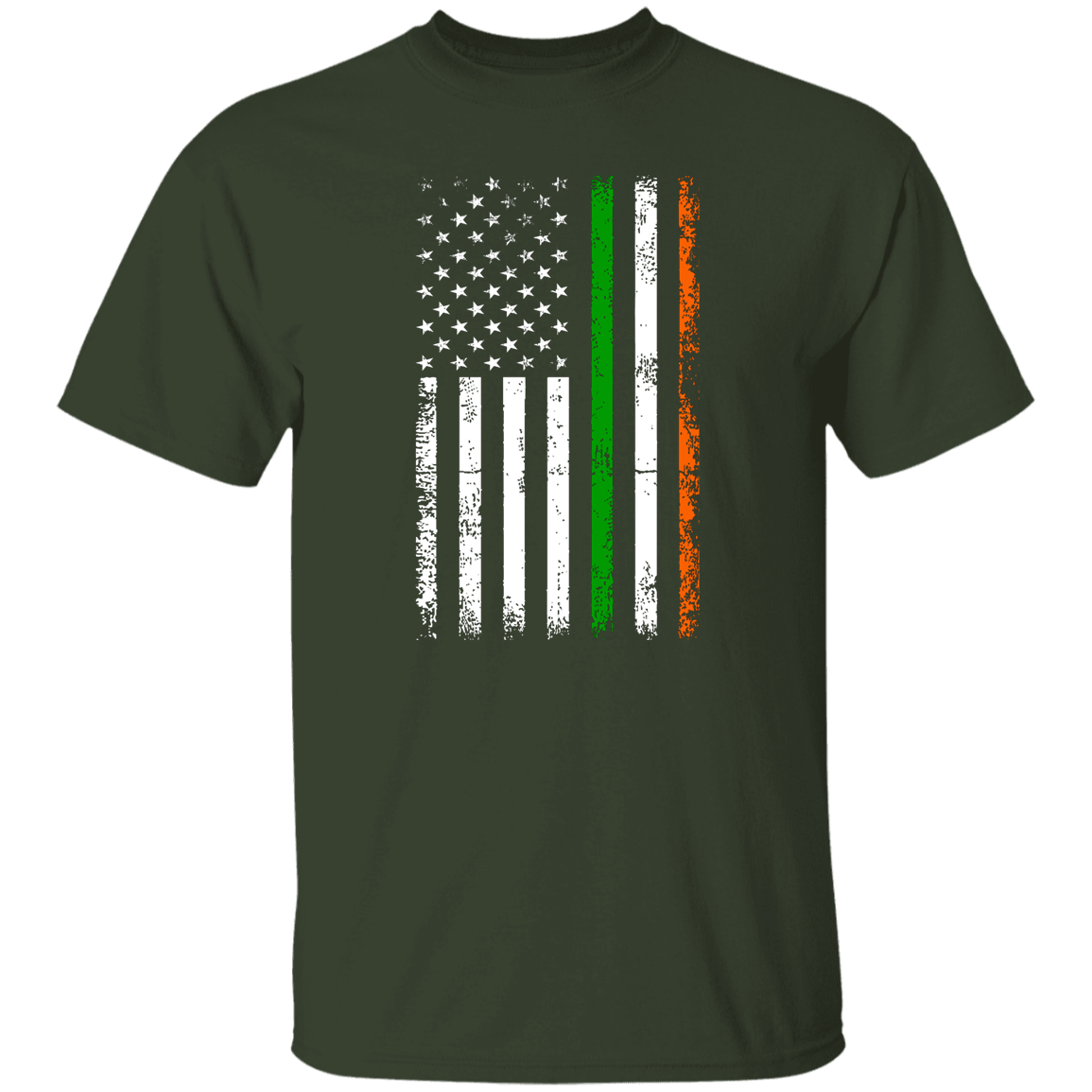 Irish-American Flag-  T-Shirt