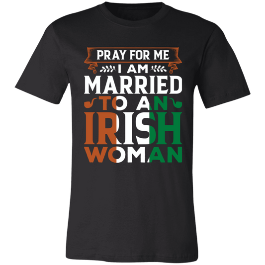 Married to an Iris Woman- T-shirt