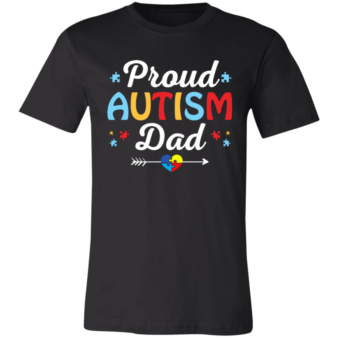 Autism Dad.  T-Shirt