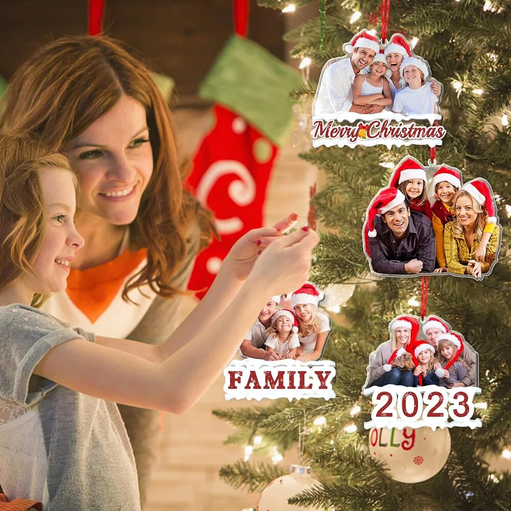 Personalized Photo Christmas Ornaments