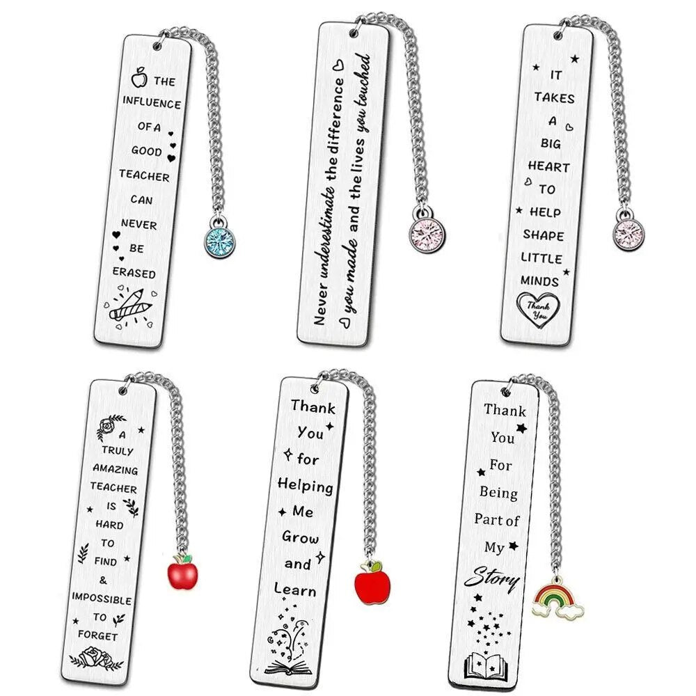 Metal Bookmarks With Pendant